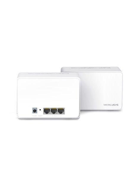 Sistem Wi-Fi Mesh MERCUSYS Halo H80X (2-pack), Alb