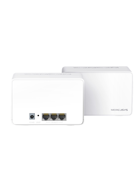 Домашняя Mesh Wi-Fi система MERCUSYS Halo H80X (2-pack), Белый