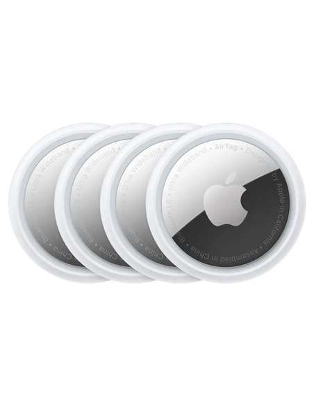 Tracker inteligent Apple AirTag (2nd gen), 4 buc, Alb