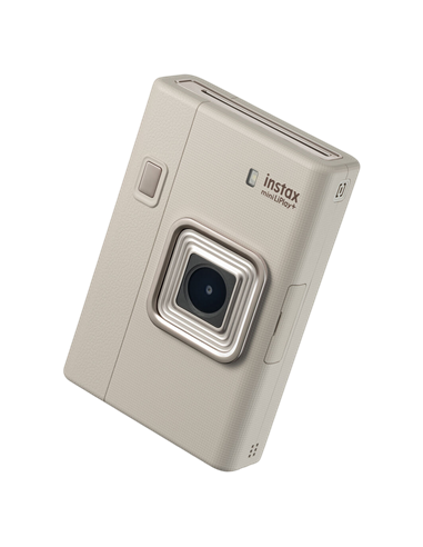 Cameră Foto Fujifilm Instax Mini LiPlay+, Sand Beige