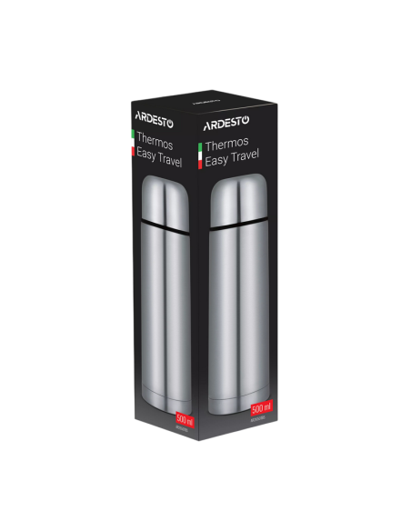 Термос Ardesto AR2650TBS, 0,5л, Серебристый