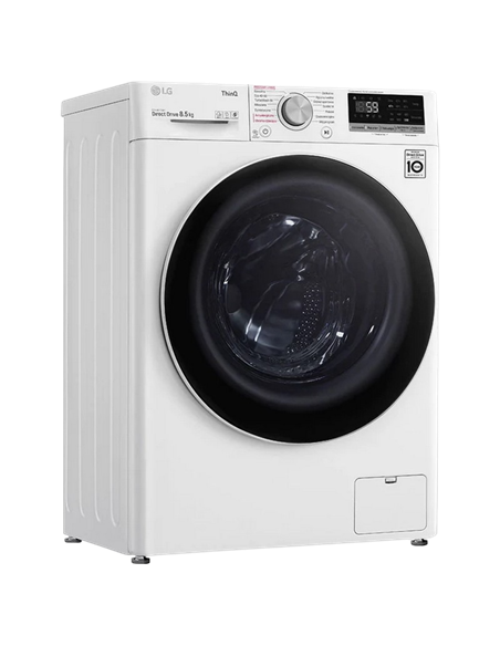 Mașină de spălat LG F2WV5S8S0E, 8,5kg, Alb
