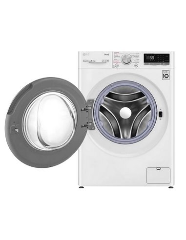 Стиральная машина LG F2WV5S8S0E, 8,5кг, Белый