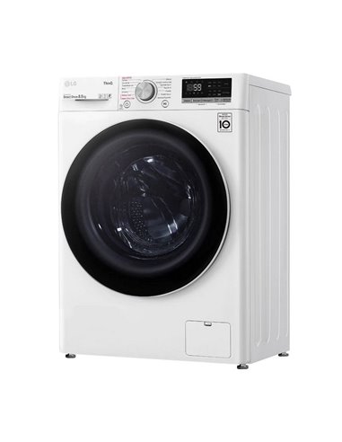 Стиральная машина LG F2WV5S8S0E, 8,5кг, Белый