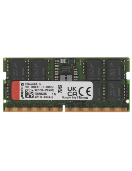 Memorie RAM Kingston ValueRAM, DDR4 SDRAM, 5600 MHz, 16GB, KVR56S46BS8-16