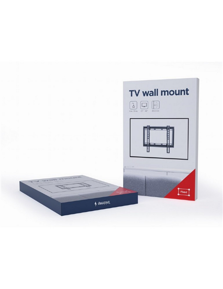 Suport fixat pe perete Gembird WM-42F-04, Negru
