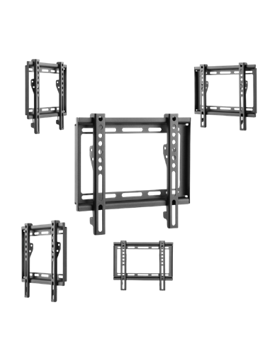 Фиксированное настенное крепление Gembird WM-42F-04, Чёрный