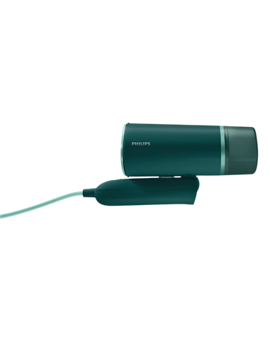 Aparat de călcat vertical cu aburi Philips STH3020/70, Verde inchis