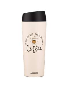Cană termos Ardesto AR2645C, 0,45L, Bej