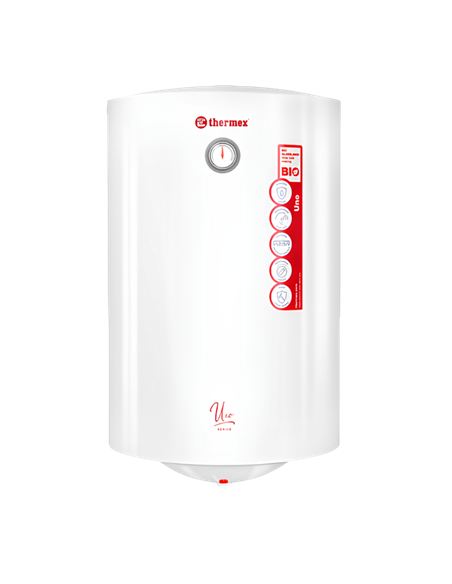 Boiler Electric THERMEX Uno 80 V, 80L, Alb