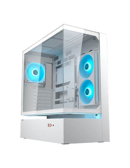 Carcasă PC Cougar CFV235 White, Midi-Tower, Fără PSU, Alb