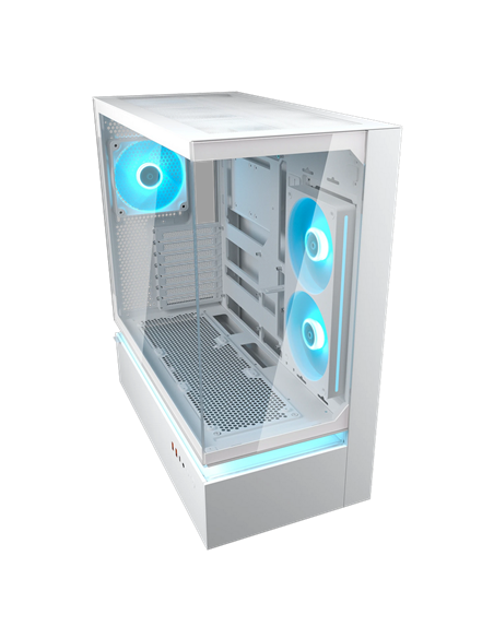 Carcasă PC Cougar CFV235 White, Midi-Tower, Fără PSU, Alb