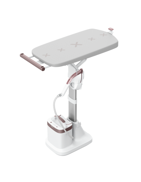 Aparat de călcat cu aburi staționar Tefal QT1811E0, Alb | Roz