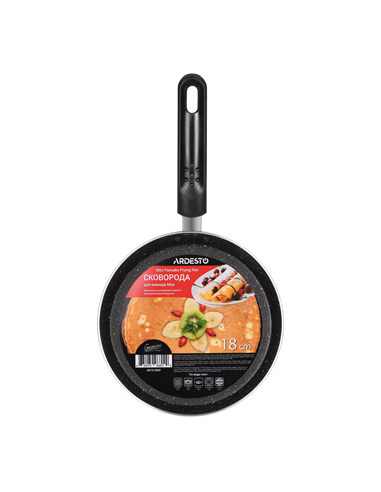 Tigaie pentru clătite Ardesto AR1918GP, 18cm, Negru
