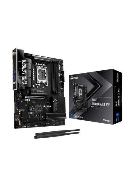 Материнская плата ASRock B860 CHALLENGER WIFI, LGA1851, AMD B860, ATX