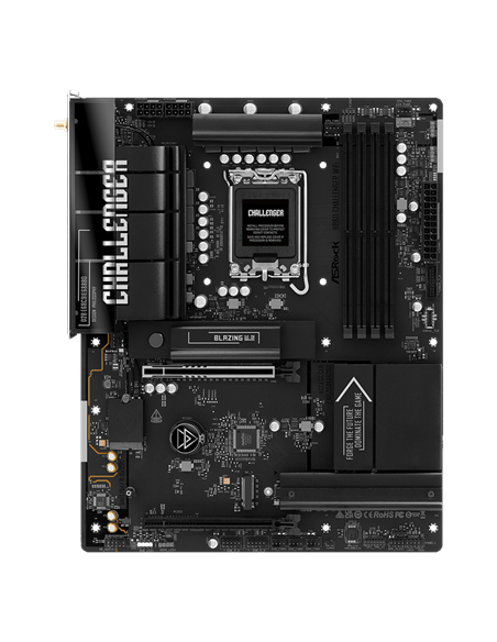 Материнская плата ASRock B860 CHALLENGER WIFI, LGA1851, AMD B860, ATX