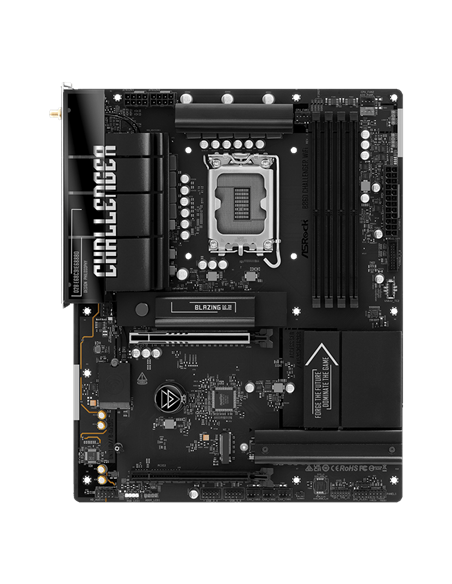 Placă de bază ASRock B860 CHALLENGER WIFI, LGA1851, AMD B860, ATX