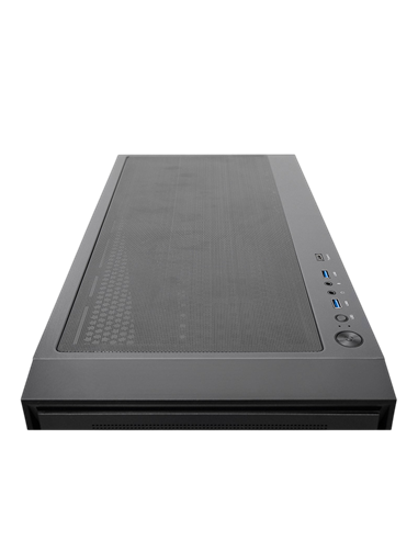 Carcasă PC Chieftec Hunter 3, Midi-Tower, Fără PSU, Negru