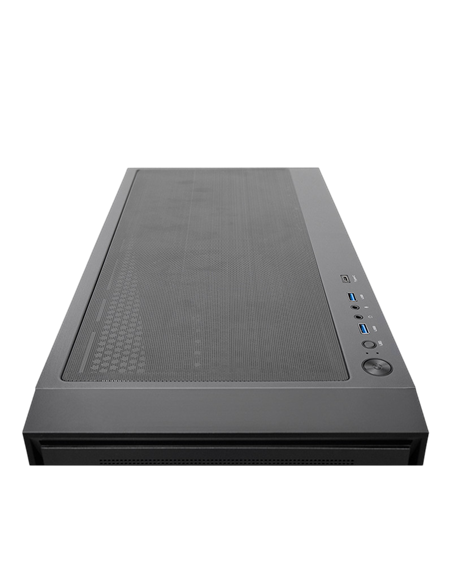 Carcasă PC Chieftec Hunter 3, Midi-Tower, Fără PSU, Negru