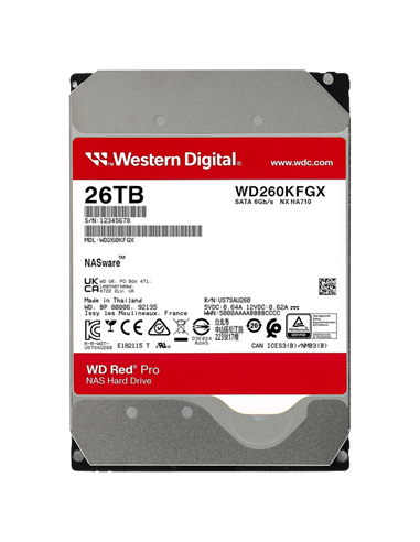 Unitate HDD Western Digital WD Red Pro, 3.5", 26 TB WD260KFGX