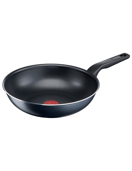 Сковорода WOK Tefal C3851953, 28см, Темно-серый