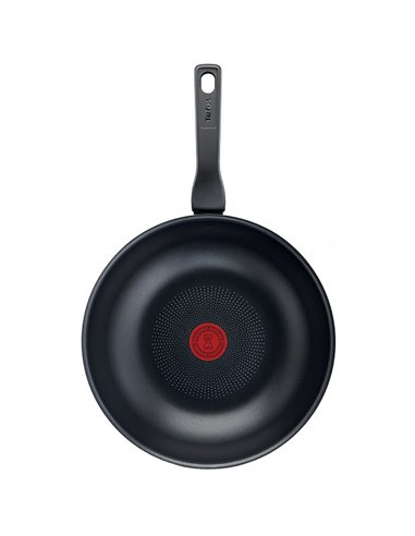Сковорода WOK Tefal C3851953, 28см, Темно-серый