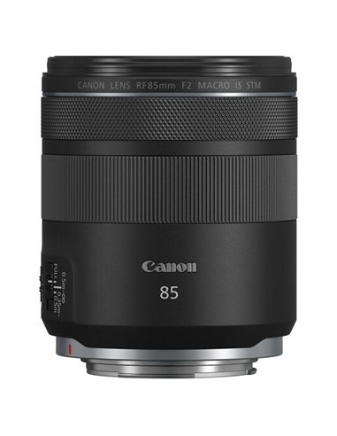 Obiectiv foto Canon RF 85mm f/2.0 Macro IS STM