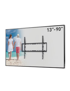 Suport fixat pe perete BARKAN E407, Negru 2