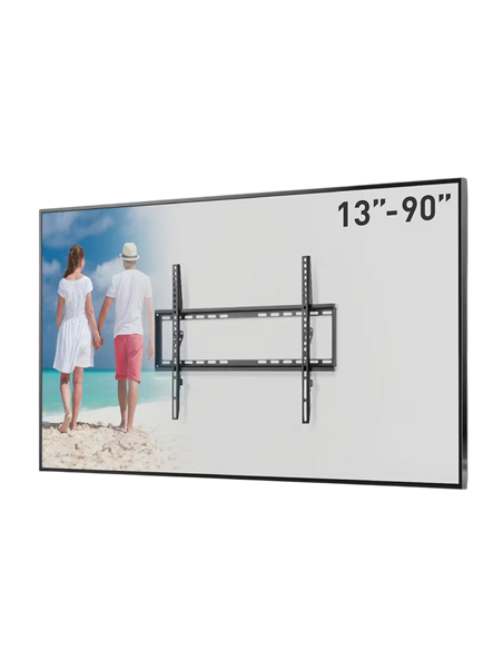 Suport fixat pe perete BARKAN E407, Negru