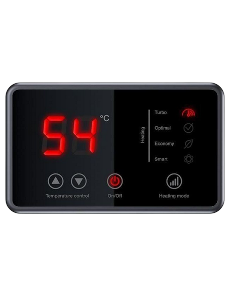 Накопительный водонагреватель THERMEX ID50V Smart, 50л, Чёрный