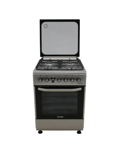 Газовая плита KUBB TDS7302MGALtVss Lux FFD, Нержавеющая сталь