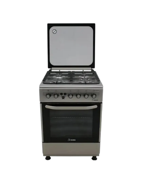 Газовая плита KUBB TDS7302MGALtVss Lux FFD, Нержавеющая сталь
