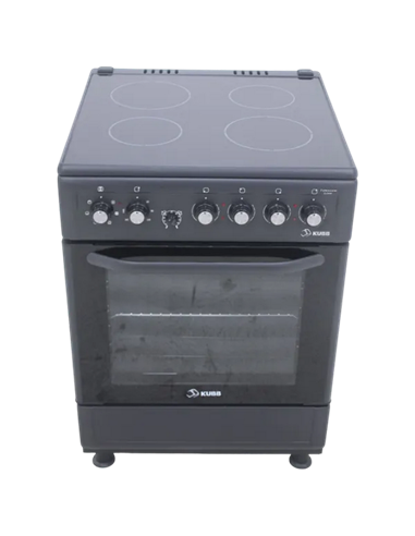 Plită electrică KUBB VT6056XXVD, Negru