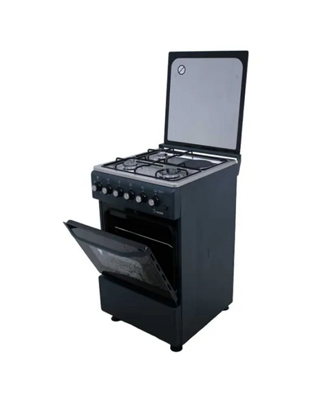 Aragaz Mixt KUBB TD1311MGLsK3, Negru