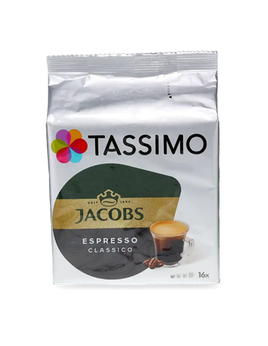 Кофе Jacobs Tassimo Espresso Classico, 16 шт