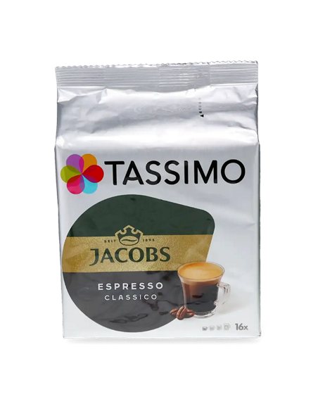 Cafea Jacobs Tassimo Espresso Classico, 16 buc