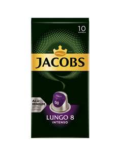 Cafea Jacobs Lungo Intenso, 10 buc