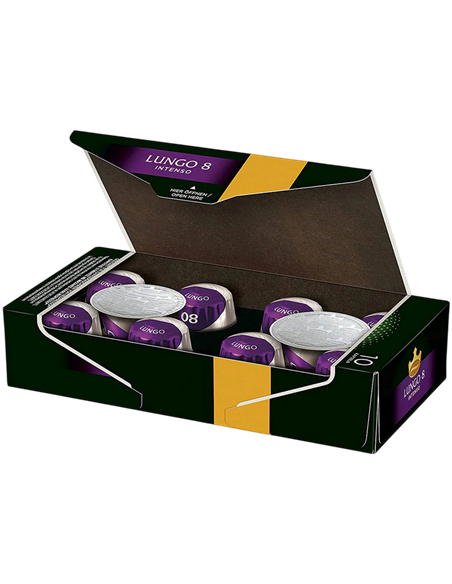 Cafea Jacobs Lungo Intenso, 10 buc