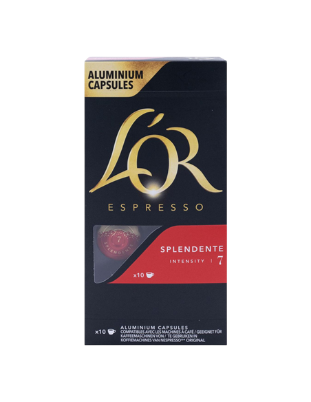 Cafea L'OR Espresso Splendente, 10 buc