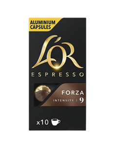 Cafea L'OR Espresso Forza, 10 buc
