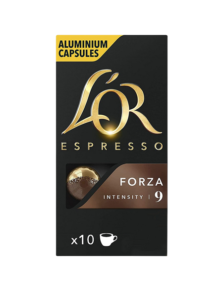 Cafea L'OR Espresso Forza, 10 buc