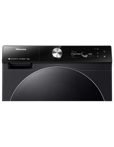 Стиральная машина Hisense WF7S1247BB, 12кг, Черный