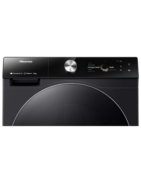 Стиральная машина Hisense WF7S1247BB, 12кг, Черный
