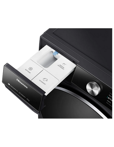 Mașină de spălat Hisense WF7S1247BB, 12kg, Negru