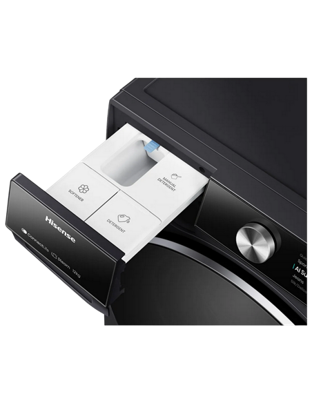 Mașină de spălat Hisense WF7S1247BB, 12kg, Negru
