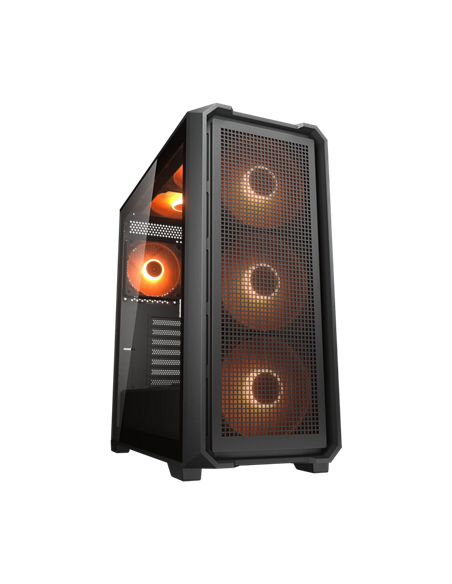 Carcasă PC Cougar MX600 Air PRO, Midi-Tower, Fără PSU, Negru