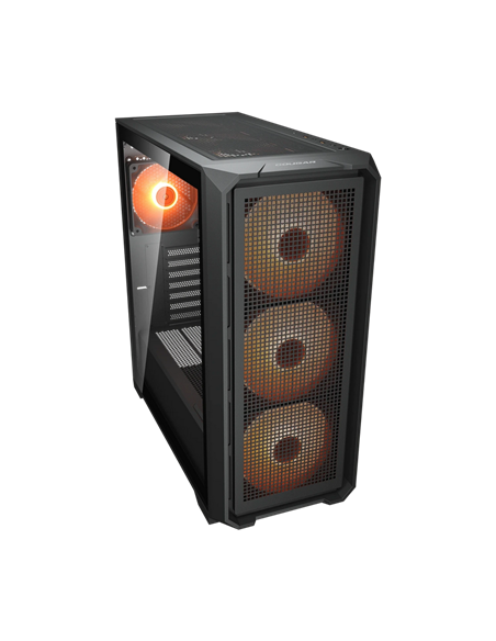 Carcasă PC Cougar MX600 Air PRO, Midi-Tower, Fără PSU, Negru