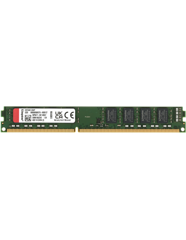 Оперативная память Kingston ValueRAM, DDR3 SDRAM, 1600 МГц, 8 ГБ, KVR16N11/8WP