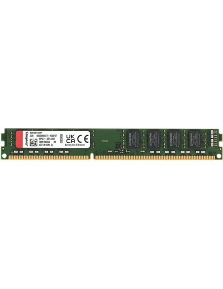 Memorie RAM Kingston ValueRAM, DDR3 SDRAM, 1600 MHz, 8GB, KVR16N11/8WP