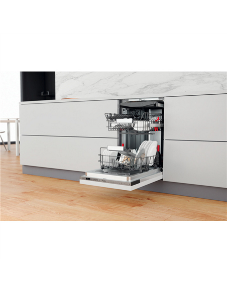 Mașină de spălat vase Whirlpool WSIO 3O34 PFE X, Oțel inoxidabil
